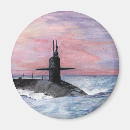 De onderzeeër van de klasse Ohio Magneet (Voorkant)