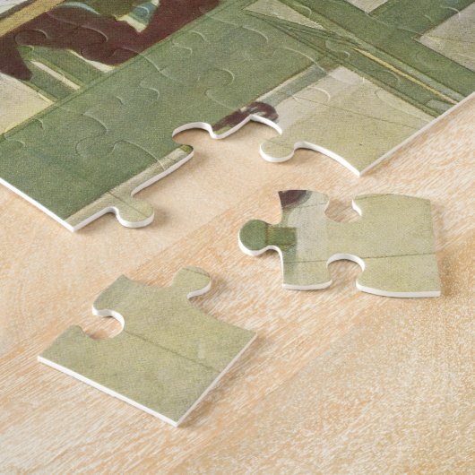 De onderzoeksruimte, café. in "Lasst Licht Hinin"( Legpuzzel (Zijkant)