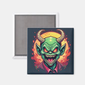 De Ondeugende Kobold Magneet (Voorkant / Achterkant)