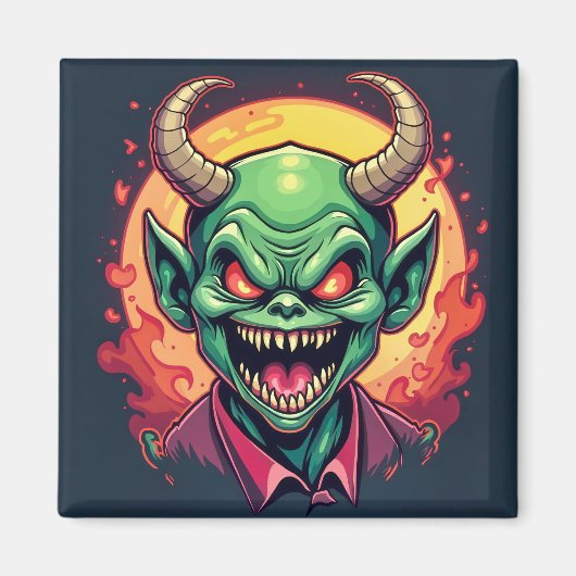 De Ondeugende Kobold Magneet (Voorkant)