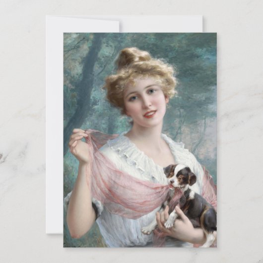 De ondeugende puppy | Émile Vernon (Voorkant)