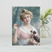 De ondeugende puppy | Émile Vernon (Staand voorkant)