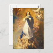 De ondoordringbare conceptie van de energie briefkaart (Voorkant / Achterkant)