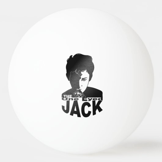 De one Eyed Jack Pingpongbal (Achterkant)