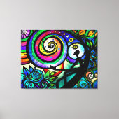 De Oneindige Geest Stretched Canvas Print (Voorkant)