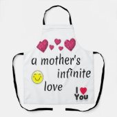 De oneindige liefde van een moeder schort (Voorkant)