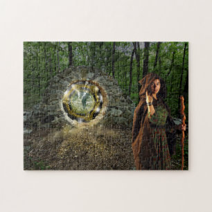 De oneindige poort legpuzzel