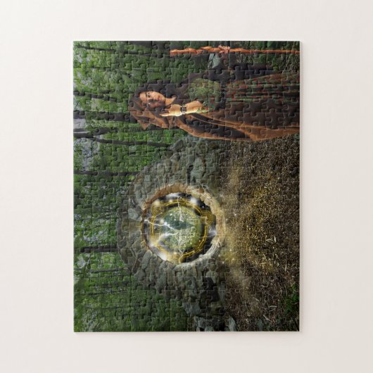 De oneindige poort legpuzzel (Verticaal)