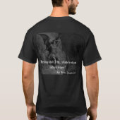 De oneindige wanhoop van Satan - Gustave Dore T-shirt (Achterkant)