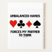 De onevenwichtige Hands dwingt mijn Partner om Bru Planner (Achterkant)