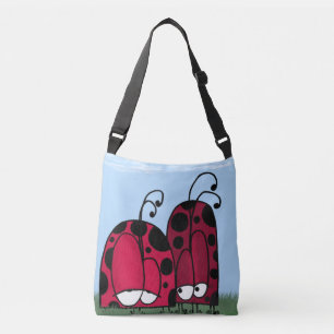 De ongeëvenaarde illusie van de Liefde Ladybug Crossbody Tas