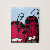 De ongeëvenaarde illusie van de Liefde Ladybug Legpuzzel (Verticaal)