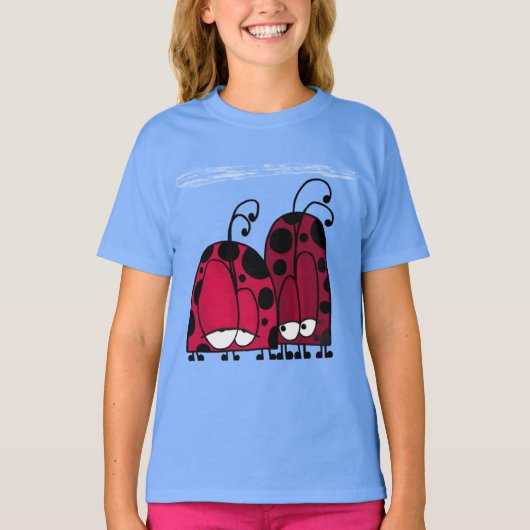 De ongeëvenaarde illusie van de Liefde Ladybug T-shirt (Voorkant)