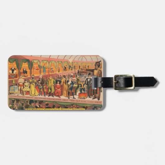 De ongeëvenaarde wonderen van fysische fenomenen bagagelabel (Voorkant horizontaal)