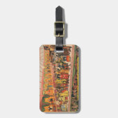 De ongeëvenaarde wonderen van fysische fenomenen bagagelabel (Voorkant verticaal)