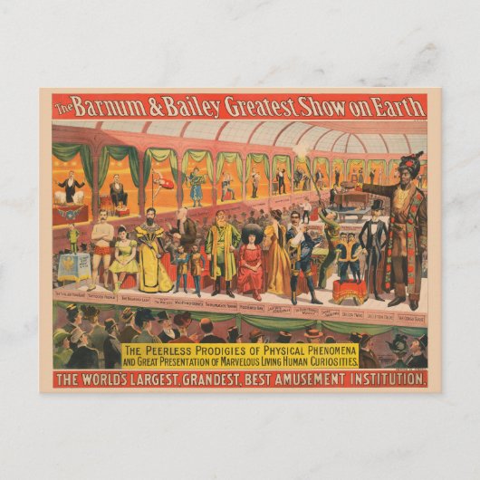 De ongeëvenaarde wonderen van fysische fenomenen briefkaart (Voorkant)