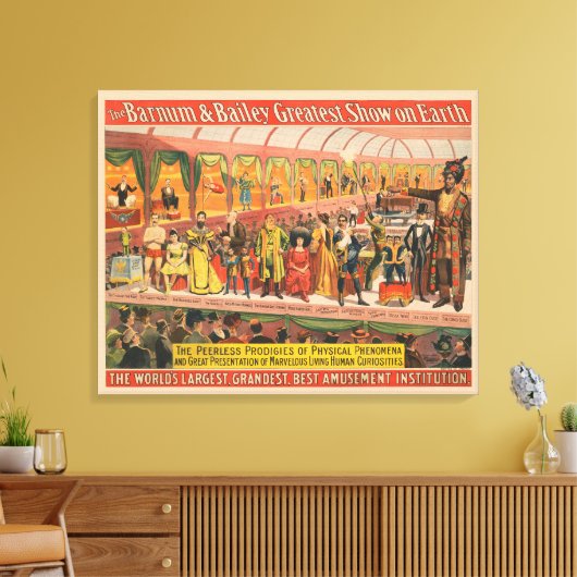 De ongeëvenaarde wonderen van fysische fenomenen canvas afdruk (Insitu (Woonkamer))