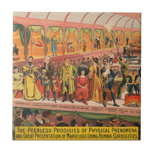 De ongeëvenaarde wonderen van fysische fenomenen tegeltje (Voorkant)