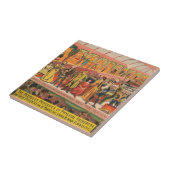 De ongeëvenaarde wonderen van fysische fenomenen tegeltje (Zijkant)