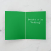 De ongehoorzame Engel van Kerstmis Feestdagen Kaart (Binnen)