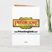 De Ongehoorzame Kaarten van de gevangenis - of (Achterkant)