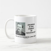 De ongelijkheid is de oorzaak van de psychologie koffiemok (Links)