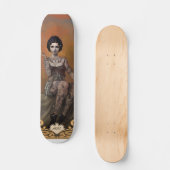 De ongelofelijke getatoeëerde dame persoonlijk skateboard (Voorkant)