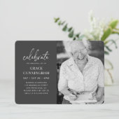 De ongelofelijke, moderne, eenvoudige foto van het kaart (Staand voorkant)