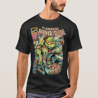 De ongelofelijke ninja dude vintage t-shirt