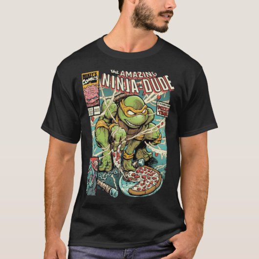 De ongelooflijke Ninja-man Classic T-Shirt Essenti (Voorkant)