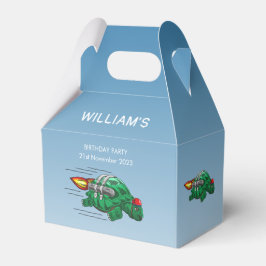 De ongelooflijke raketschildpad bedankdoosjes