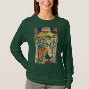 De ongelooflijkheid van St Thomas uit Psalter T-shirt