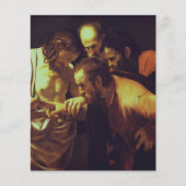 De ongelovigheid van Sint Thomas door Caravaggio (Voorkant)