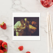 De ongelovigheid van Sint Thomas door Caravaggio Servet (Insitu)