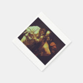 De ongelovigheid van Sint Thomas door Caravaggio Servet (Hoek)