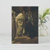 De ongelovigheid van Sint Thomas door James Tissot Kaart (Staand voorkant)