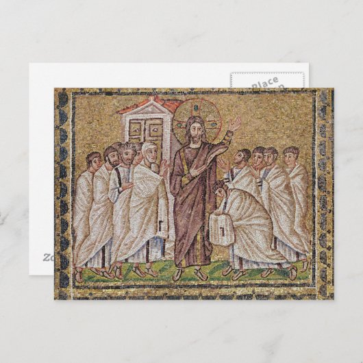 De ongelovigheid van St. Thomas Briefkaart (Voorkant / Achterkant)