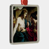 De ongelovigheid van St. Thomas Metalen Ornament (Rechts)