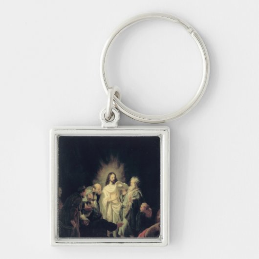 De ongelovigheid van St. Thomas Sleutelhanger (Voorkant)