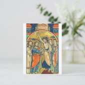 De Ongelovigheid van St Thomas van Psalter Briefkaart (Staand voorkant)