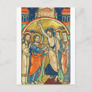 De Ongelovigheid van St Thomas van Psalter Briefkaart