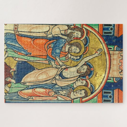 De Ongelovigheid van St Thomas van Psalter Legpuzzel (Horizontaal)
