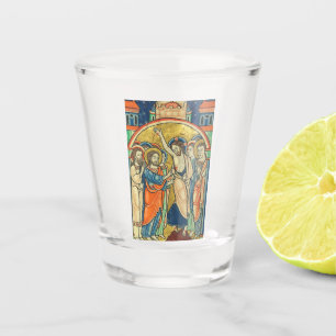De Ongelovigheid van St Thomas van Psalter Shot Glas