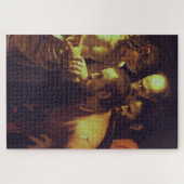 De ongelovigheid van Thomas door Caravaggio Legpuzzel (Horizontaal)