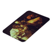 De ongelovigheid van Thomas door Caravaggio Magneet (Linkerzijde)