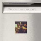 De ongelovigheid van Thomas door Caravaggio Magneet (Insitu (Vaatwasser))