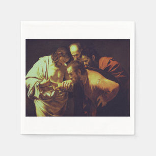 De ongelovigheid van Thomas door Caravaggio Servet