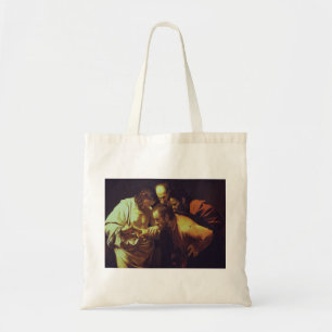 De ongelovigheid van Thomas door Caravaggio Tote Bag
