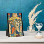 De ongelovigheid van Thomas uit Psalter Fotoplaat (Zijkant)