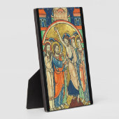 De ongelovigheid van Thomas uit Psalter Fotoplaat (Zijkant)
